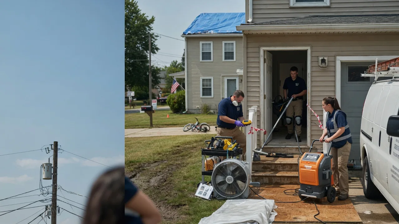 Water Damage Repair in Thompsonville, IL near me